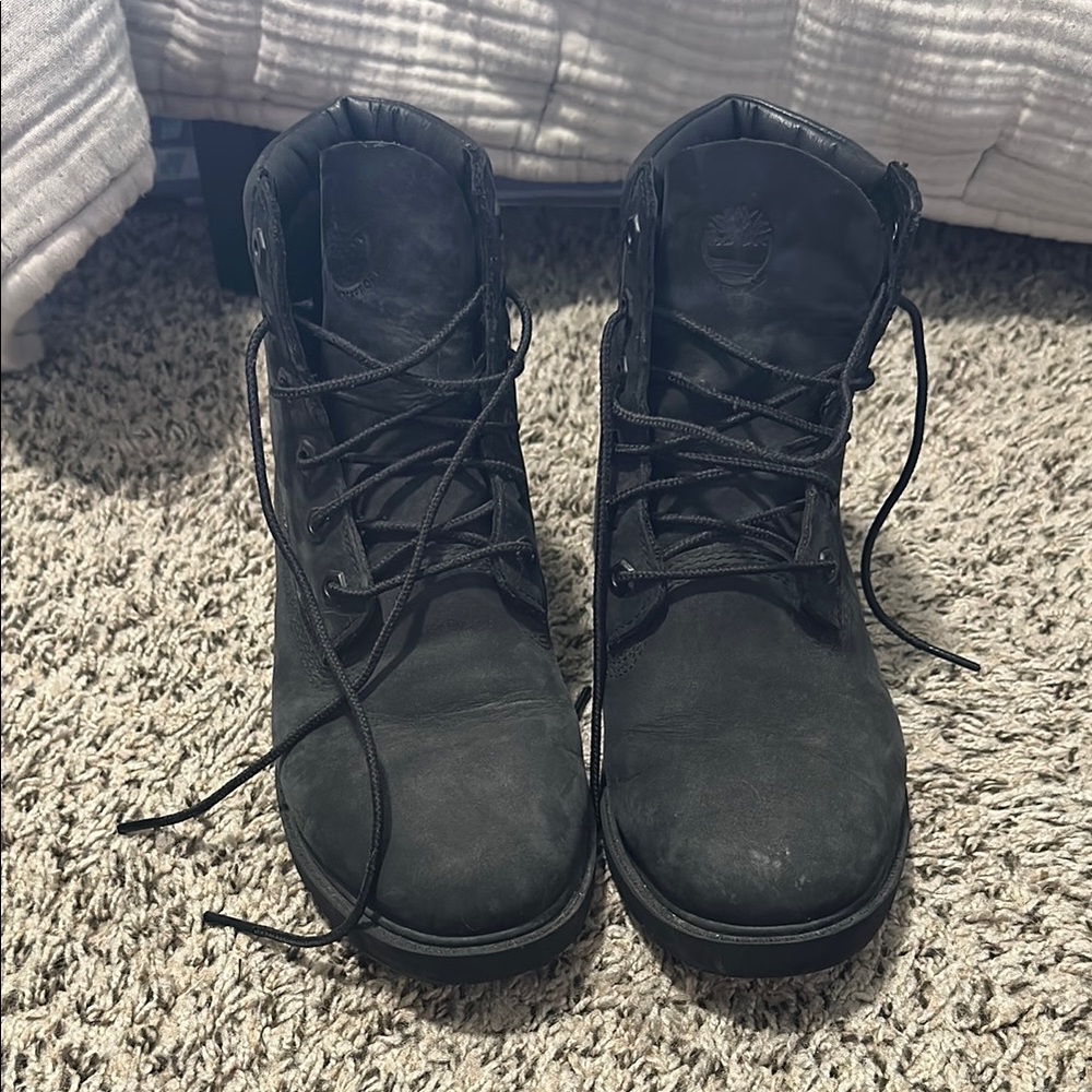 Timberland Black Boots Rugged Durable Style